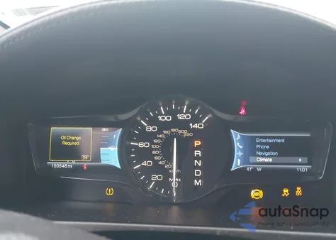 2011 Lincoln Mkx z USA, uszkodzony, nr VIN 2LMDJ8JKXBBJ01917